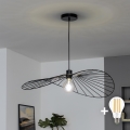 Brilagi - CERIA WIRE LED pendant on cable, 1xE27/40W/230V, 60x80 cm, black