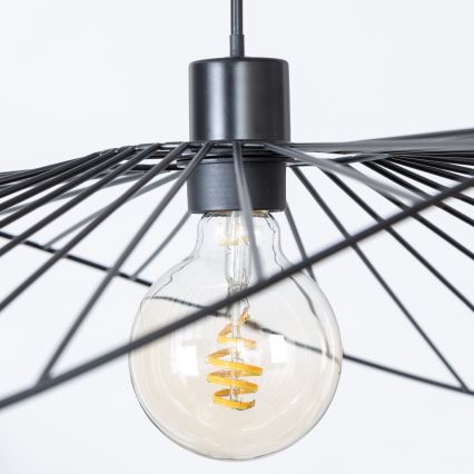Brilagi - CERIA WIRE LED pendant on cable, 1xE27/40W/230V, 60x80 cm, black