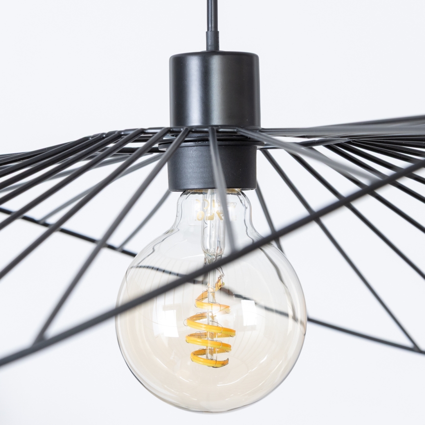 Brilagi - CERIA WIRE LED pendant on cable, 1xE27/40W/230V, 60x80 cm, black