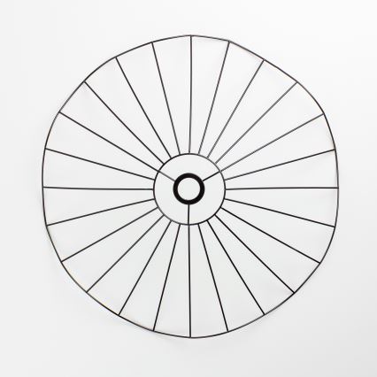 Brilagi - CERIA WIRE LED Surface-Mounted Chandelier 1xE27/40W/230V, Ø 60 cm, Black