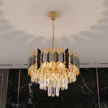 Brilagi - Chain-hung chandelier CRISTAL 5xE14/40W/230V dia. 38 cm