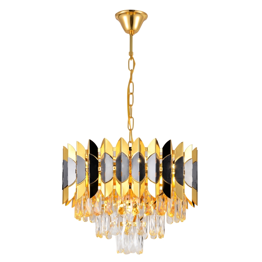 Brilagi - Chain-hung chandelier CRISTAL 5xE14/40W/230V dia. 38 cm