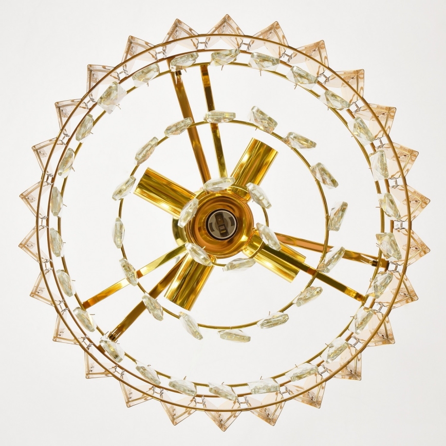 Brilagi - Chain-hung chandelier CRISTAL 5xE14/40W/230V dia. 38 cm