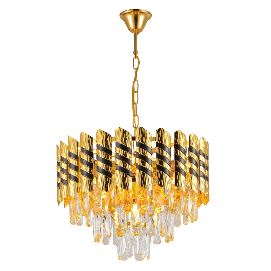 Brilagi - Chain-hung chandelier CRISTAL 5xE14/40W/230V Ø 38 cm