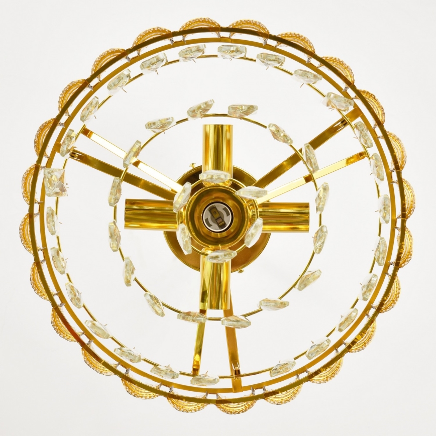 Brilagi - Chain-hung chandelier CRISTAL 5xE14/40W/230V Ø 38 cm