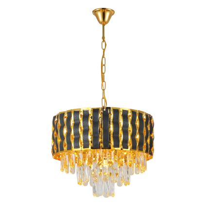 Brilagi - Chain-hung chandelier CRISTAL 5xE14/40W/230V, Ø 38 cm
