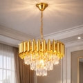 Brilagi - Chain-hung chandelier ECLIPSE 5xE14/10W/230V Ø 38 cm, gold
