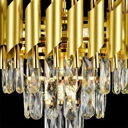 Brilagi - Chain-hung chandelier ECLIPSE 5xE14/10W/230V Ø 38 cm, gold
