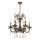 Brilagi - Chandelier on a chain CLASSIC 6xE14/60W/230V brass