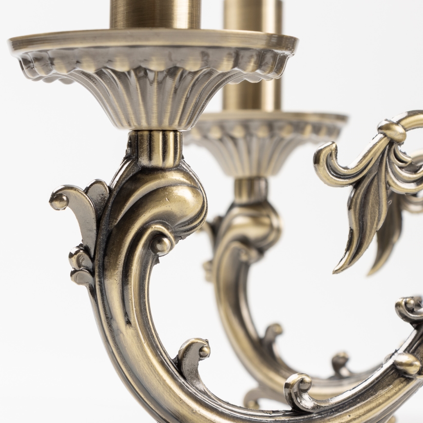 Brilagi - Chandelier on a chain CLASSIC 6xE14/60W/230V brass