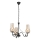 Brilagi - Chandelier on a chain COTTAGE 3xE14/40W/230V black/brown