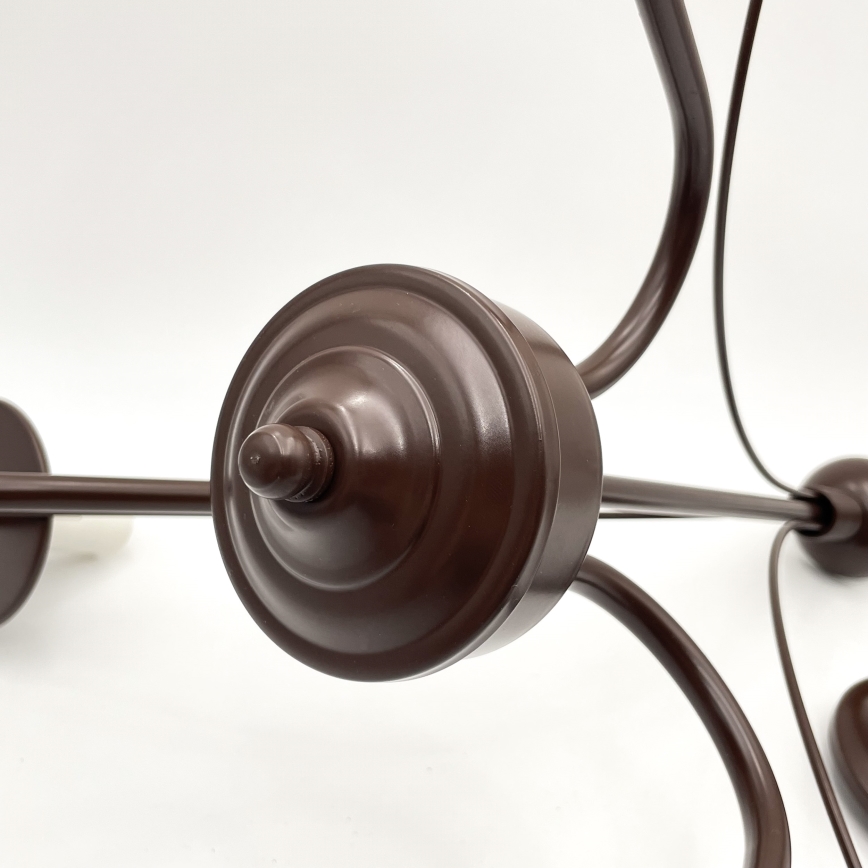 Brilagi - Chandelier on a chain COTTAGE 3xE14/40W/230V brown/white