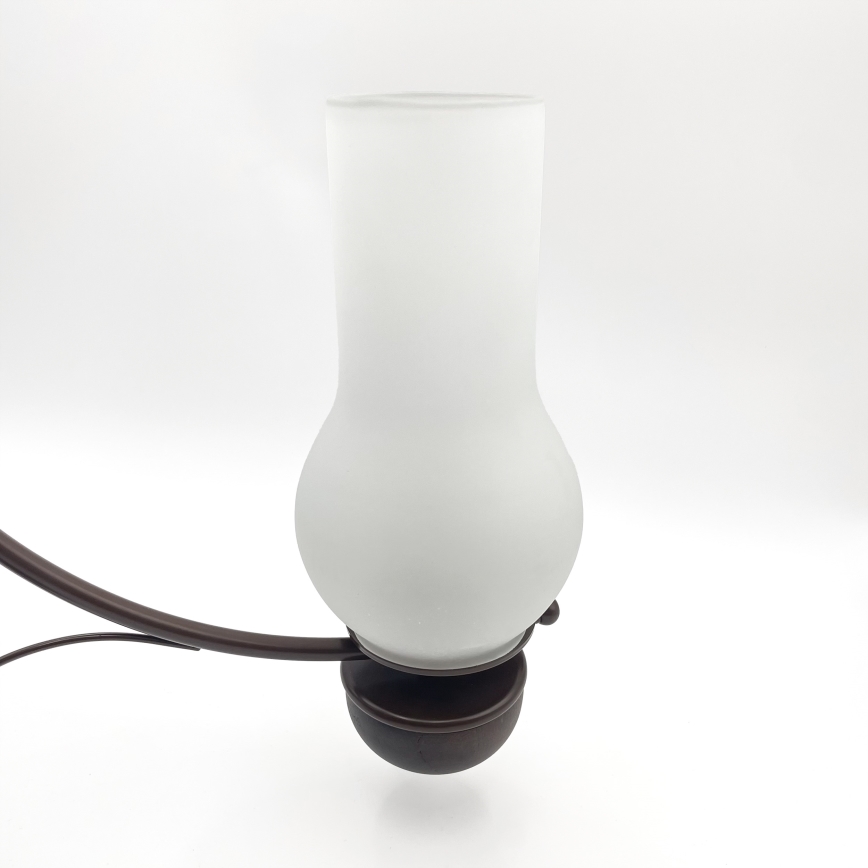Brilagi - Chandelier on a chain COTTAGE 3xE14/40W/230V oak/white