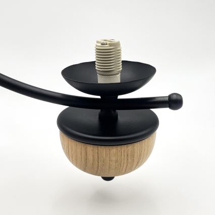 Brilagi - Chandelier on a chain COTTAGE 3xG9/40W/230V beech/white