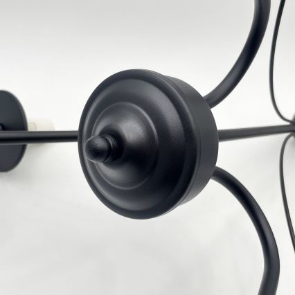 Brilagi - Chandelier on a chain COTTAGE 3xG9/40W/230V black/white