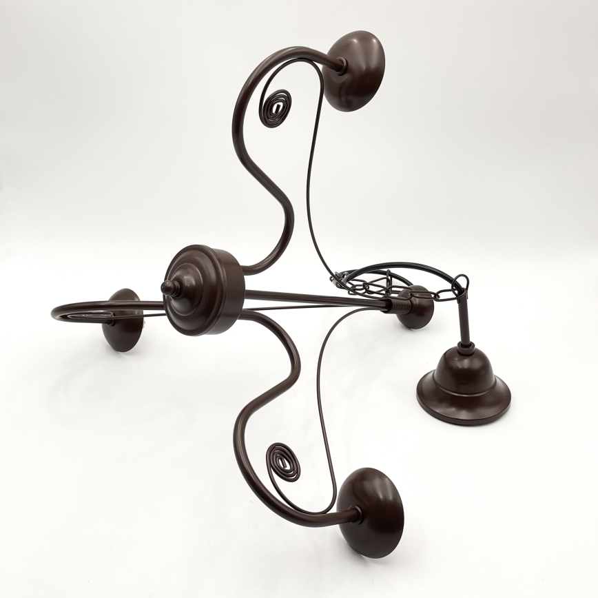 Brilagi - Chandelier on a chain COTTAGE 3xG9/40W/230V brown/white