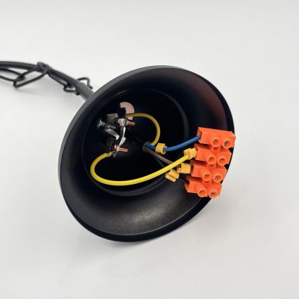 Brilagi - Chandelier on a chain COTTAGE 5xE14/40W/230V black/brown