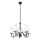 Brilagi - Chandelier on a chain COTTAGE 5xE14/40W/230V black/white