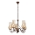 Brilagi - Chandelier on a chain COTTAGE 5xE14/40W/230V brown