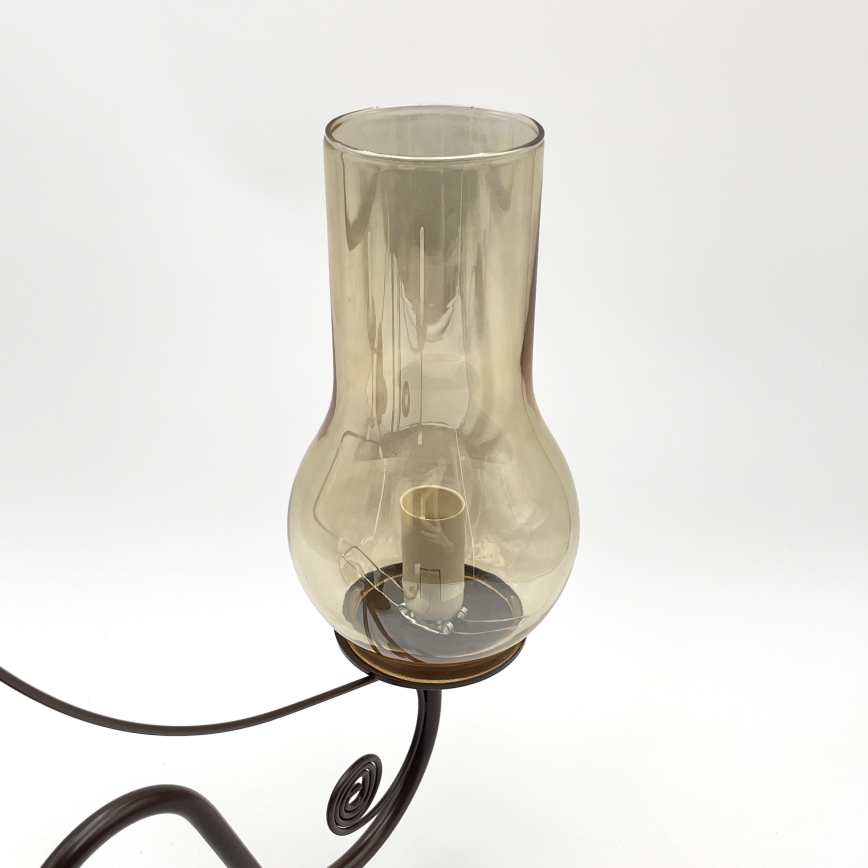 Brilagi - Chandelier on a chain COTTAGE 5xE14/40W/230V brown