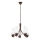 Brilagi - Chandelier on a chain COTTAGE 5xE14/40W/230V oak/white