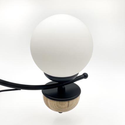 Brilagi - Chandelier on a chain COTTAGE 5xG9/40W/230V beech/white