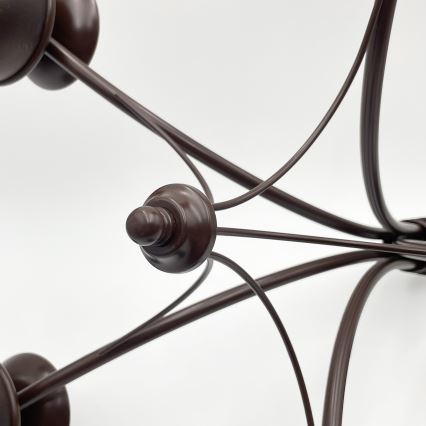 Brilagi - Chandelier on a chain COTTAGE 5xG9/40W/230V oak/white