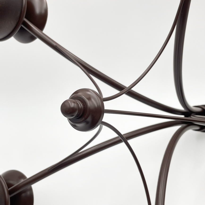 Brilagi - Chandelier on a chain COTTAGE 5xG9/40W/230V oak/white