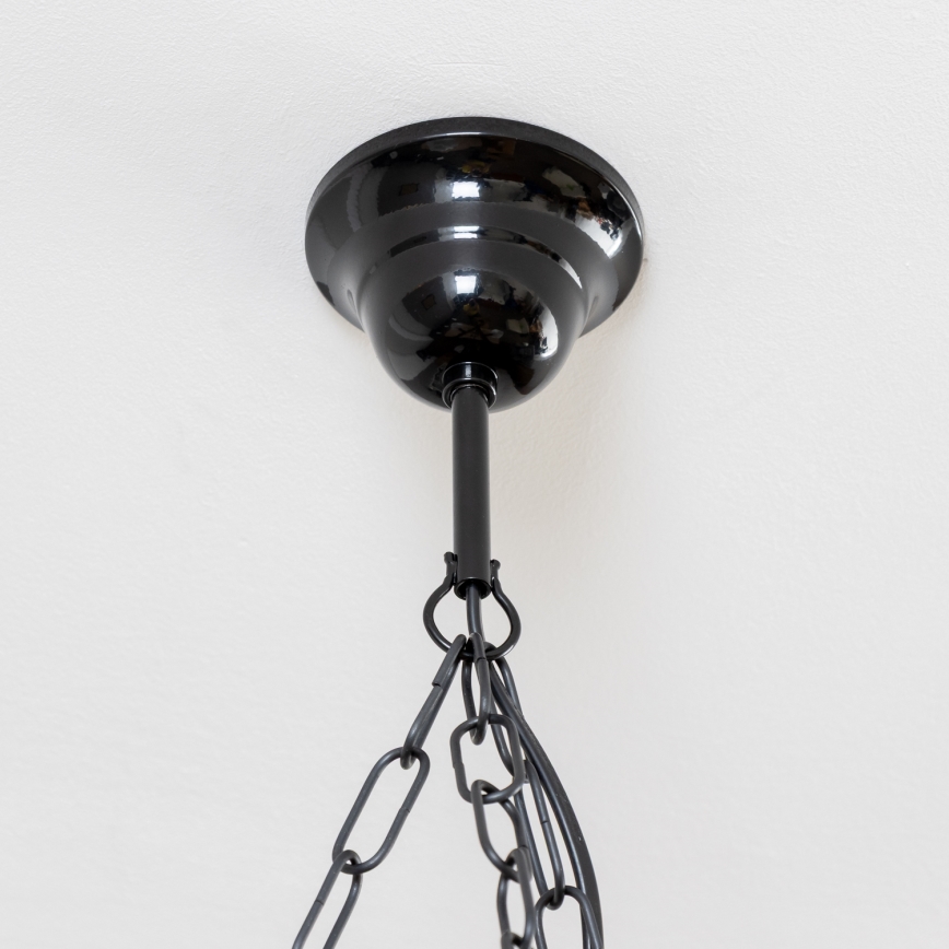 Brilagi - Chandelier on a chain QUEEN 3xE14/40W/230V beech/walnut