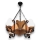 Brilagi - Chandelier on a chain QUEEN 4xE14/40W/230V beech