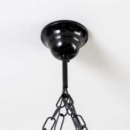 Brilagi - Chandelier on a chain QUEEN 4xE14/40W/230V beech