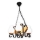 Brilagi - Chandelier on a chain QUEEN 4xE14/40W/230V beech