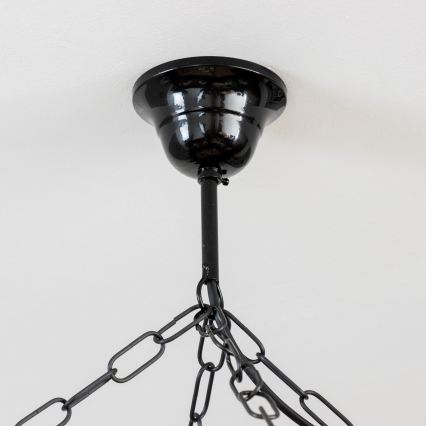 Brilagi - Chandelier on a chain QUEEN 8xE14/40W/230V beech