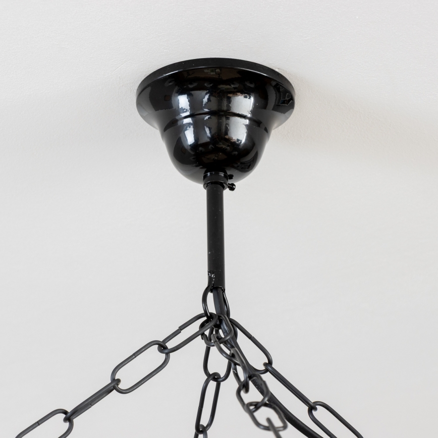 Brilagi - Chandelier on a chain QUEEN 8xE14/40W/230V beech