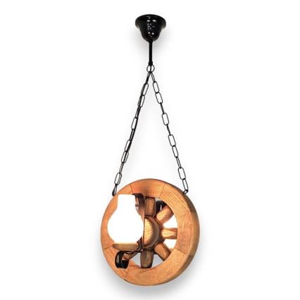 Brilagi - Chandelier on a chain ROATA 2xE14/40W/230V beech