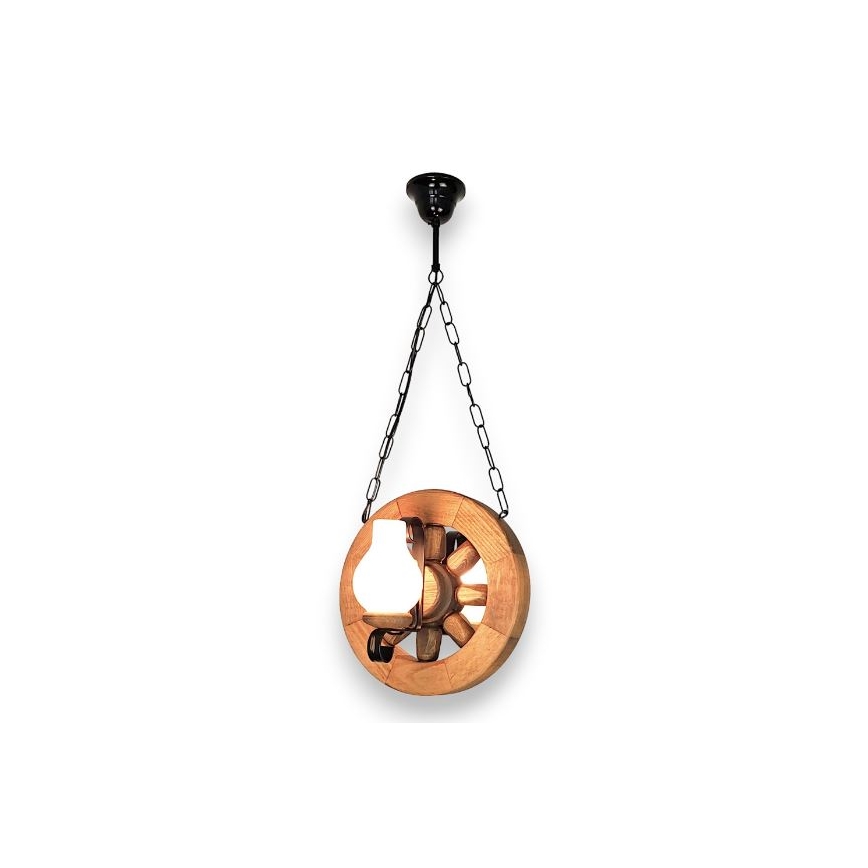 Brilagi - Chandelier on a chain ROATA 2xE14/40W/230V beech