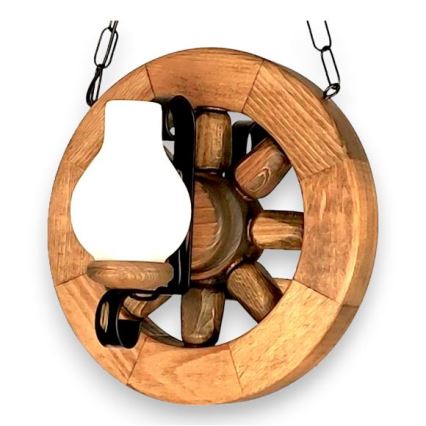 Brilagi - Chandelier on a chain ROATA 2xE14/40W/230V beech