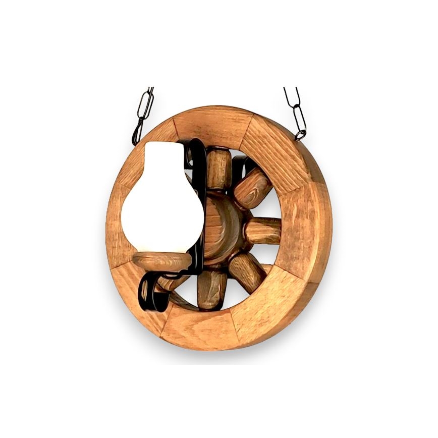 Brilagi - Chandelier on a chain ROATA 2xE14/40W/230V beech