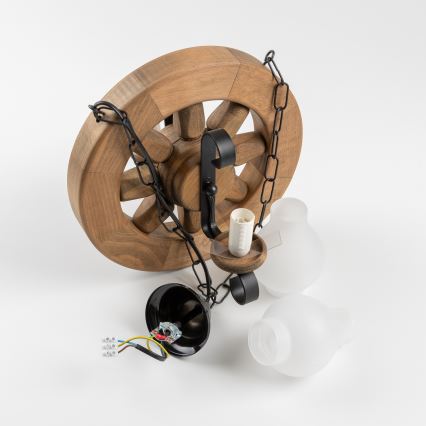 Brilagi - Chandelier on a chain ROATA 2xE14/40W/230V beech