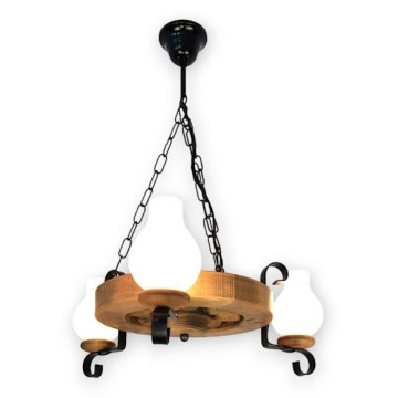 Brilagi - Chandelier on a chain ROATA 3xE14/40W/230V beech