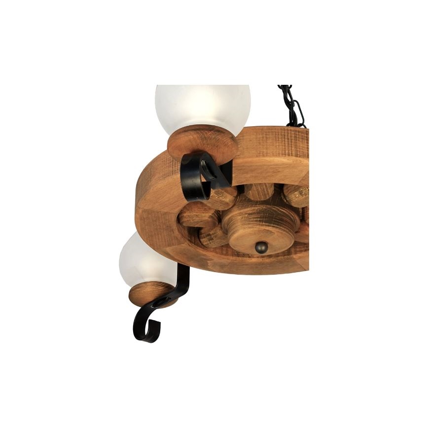 Brilagi - Chandelier on a chain ROATA 3xE14/40W/230V beech