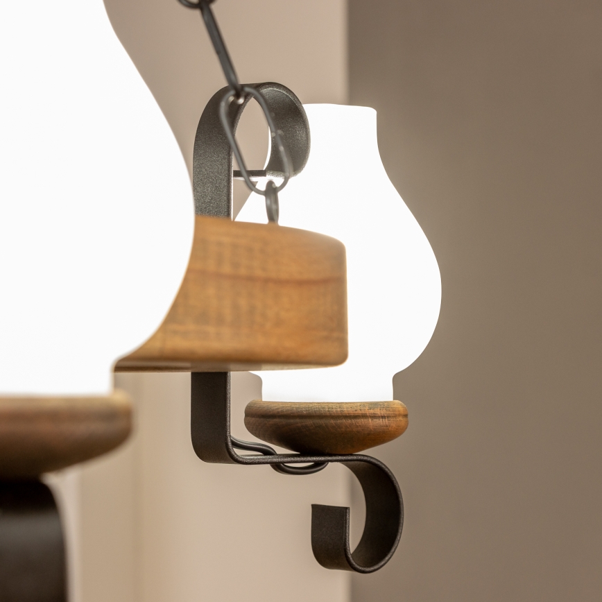 Brilagi - Chandelier on a chain ROATA 3xE14/40W/230V beech