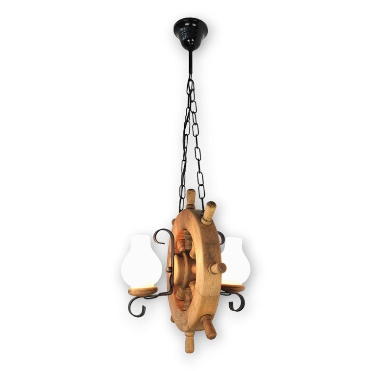 Brilagi - Chandelier on a chain TIMONA 2xE14/40W/230V beech