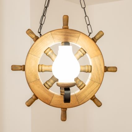 Brilagi - Chandelier on a chain TIMONA 2xE14/40W/230V beech