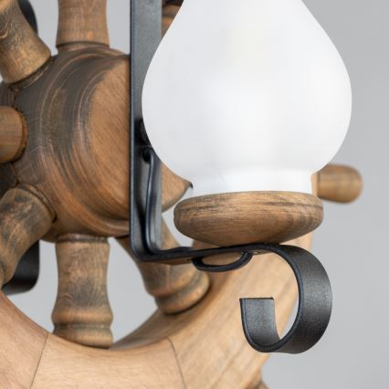 Brilagi - Chandelier on a chain TIMONA 2xE14/40W/230V beech