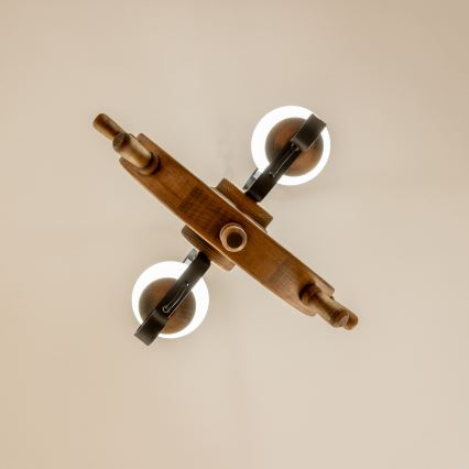 Brilagi - Chandelier on a chain TIMONA 2xE14/40W/230V beech