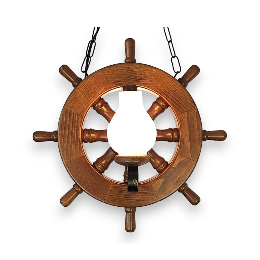 Brilagi - Chandelier on a chain TIMONA 2xE14/40W/230V beech/walnut