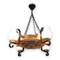 Brilagi - Chandelier on a chain TIMONA 4xE14/40W/230V beech