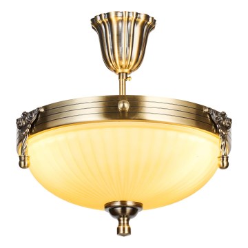 Brilagi - Chandelier on a pole CLASSIC 3xE14/60W/230V brass
