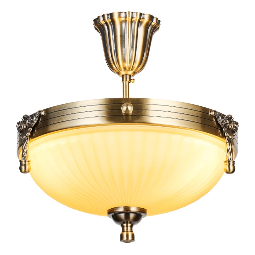 Brilagi - Chandelier on a pole CLASSIC 3xE14/60W/230V brass